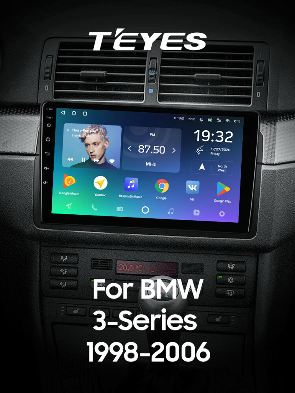 Teyes SPRO Plus 9"для BMW 3-Series E46 1998-2006
