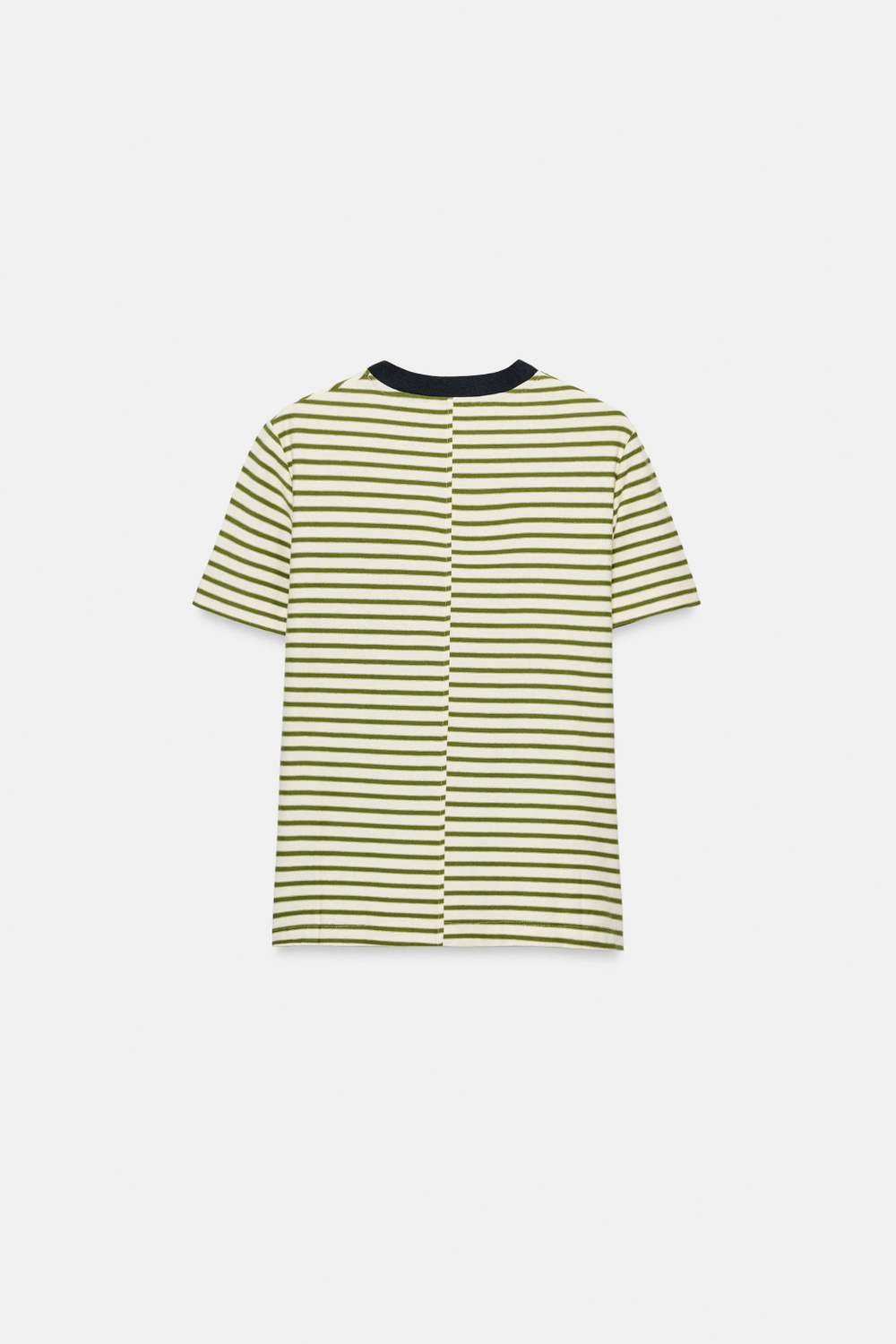 Футболка в полоску с короткими рукавами — ZARA