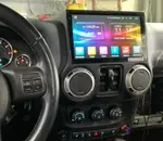 Магнитола для Jeep Wrangler 2014-2018 - Kuberg QLed+2K, Android 14, TS105, Быстрейшая, CarPlay, SIM-слот
