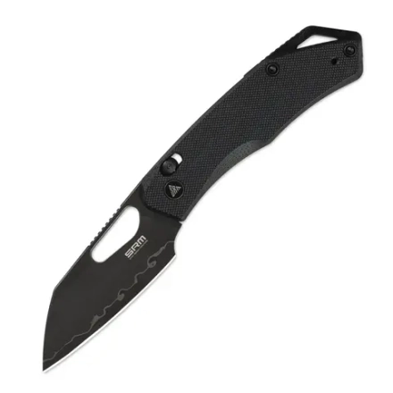 Нож складной SRM 261M-GB2 Cub Oxide Beadblast (140Cr Laminated, Black G10)