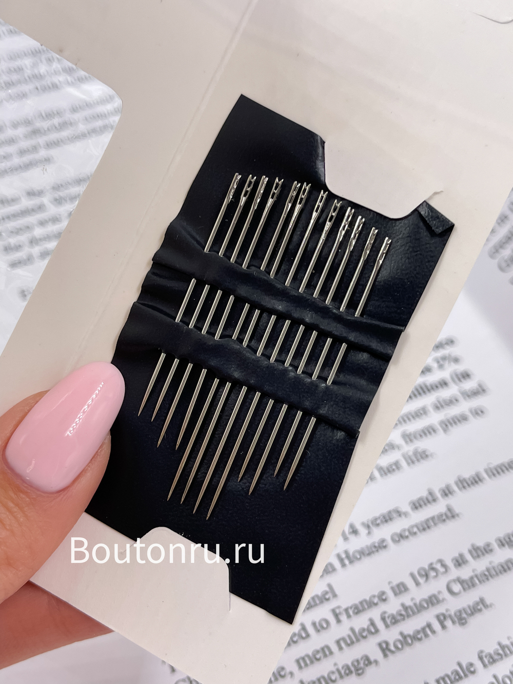 Набор игл для легкого вдевания 12 шт