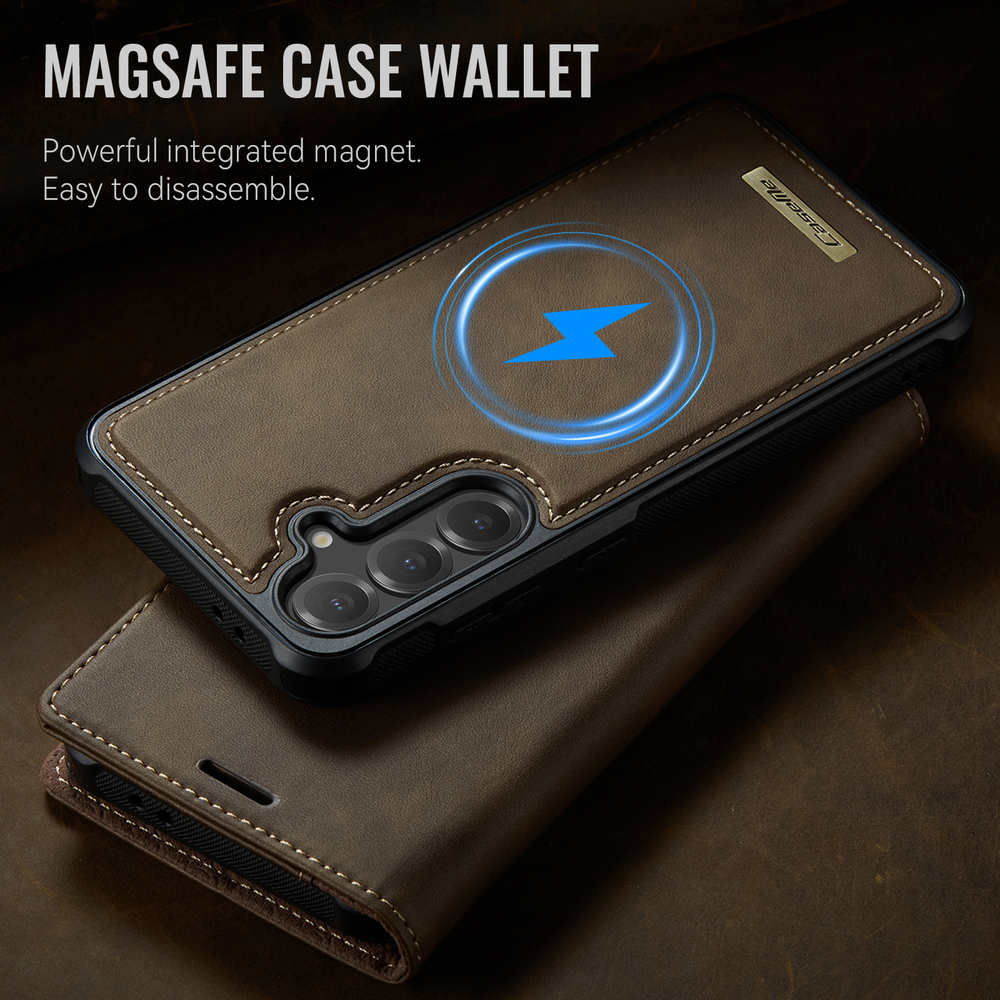 Чехол-кошелек CaseMe 2 in 1 MagSafe Samsung Galaxy S25