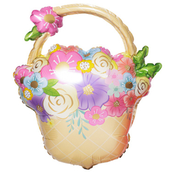 Фигура Корзина с цветами (27"/69 см)