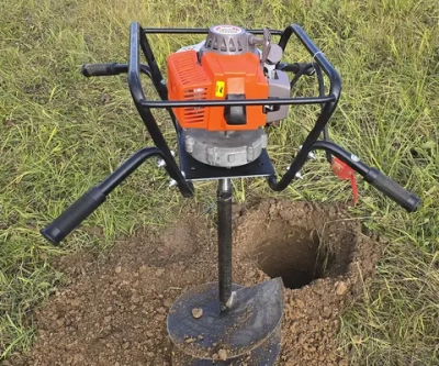 Аренда мотобура для тяжелого грунта Iron Mole C5R Megadrill
