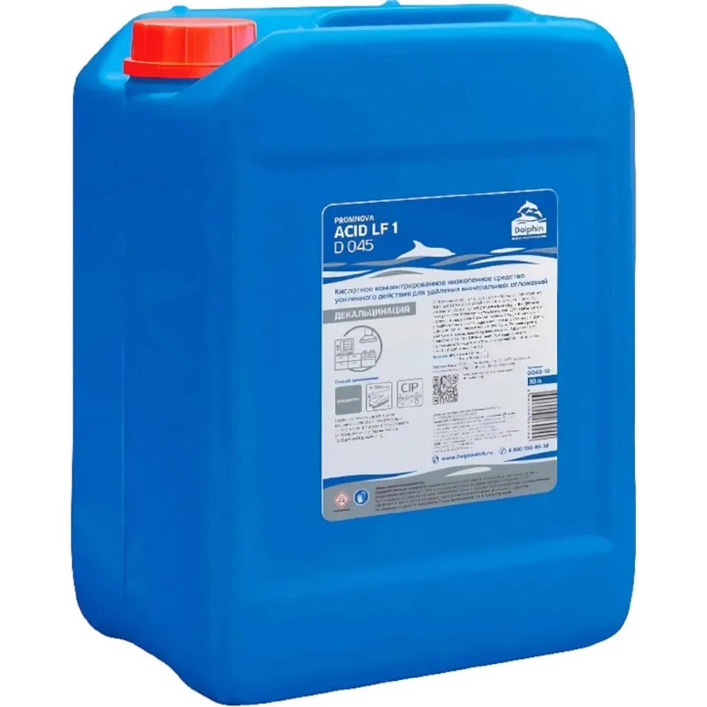 Средство для удаления минеральных отложений Dolphin Promnova Acid LF1 (D 045) 10 л (концентрат)