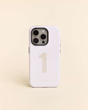 Чехол NUMBERS для iPhone | Бежевый