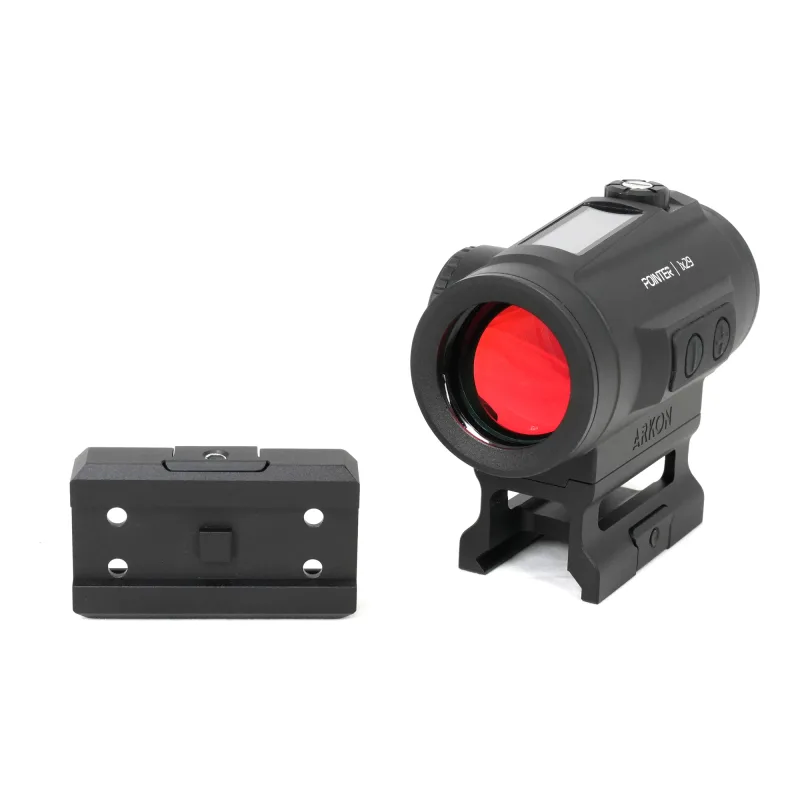 Коллиматорный прицел ARKON Pointer 1x29 / Аркон Поинтер 1 29 - комплект с дополнительной низкой планкой