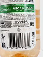 Garnier Мицеллярная вода с гликолевой кислотой с эффектом пилинга для снятия макияжа, очищения, 400 мл (Франция)
