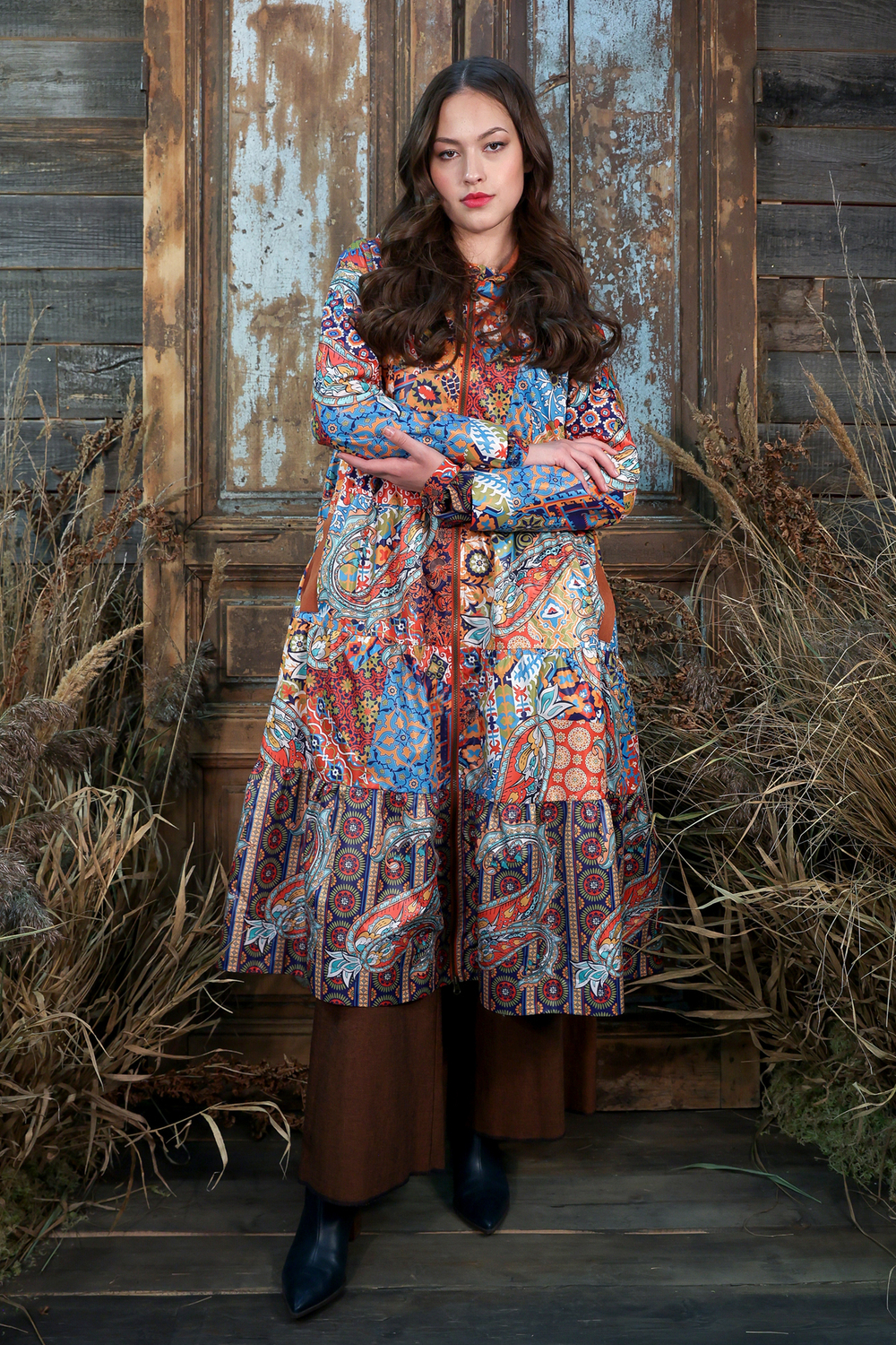 Raincoat "Hilary. Persian Night"