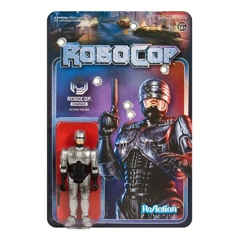 Фигурка Super7 - Robocop ReAction Figure - Robocop Battle Damaged