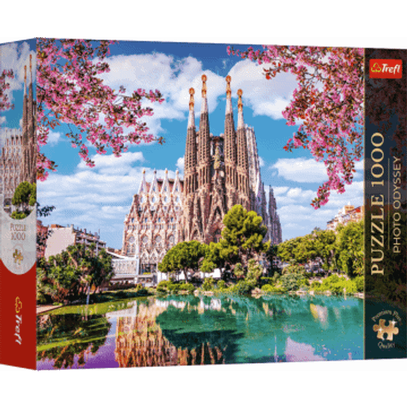Pazl \ Puzzle \ Пазлы Puzzles - "1000 Premium Plus" - Photo Odyssey: Sagrada Família, Barcelona, Spain