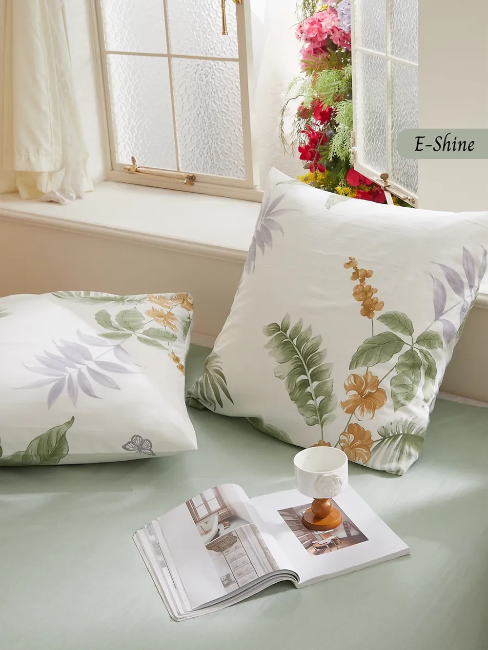 Мако сатин постельное белье евро