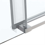 Душевой уголок Vincea Комо Софт (Como Soft) VSR-1CS8011CL, 1100*800, хром, стекло прозрачное