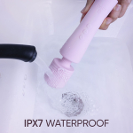 Розовый мощный мини вибратор-вонд 20,3см Selove Pulse Mini Wand Powerful with Deep Rumbly Vibrations Pink