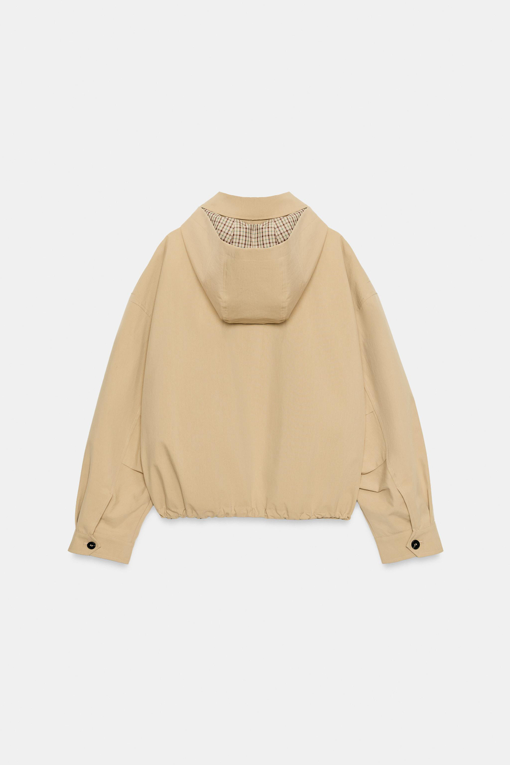 КУРТКА СО СЪЕМНЫМ КАПЮШОНОМ — ZARA