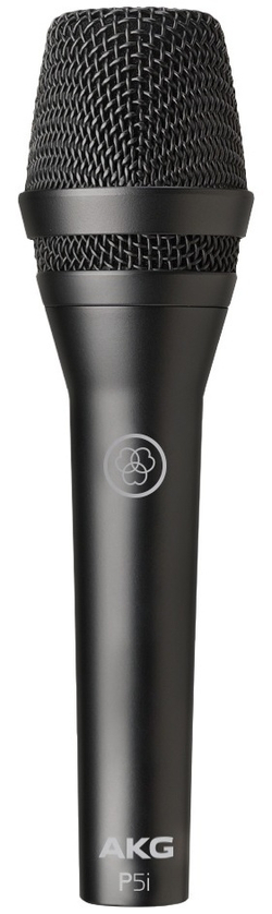 AKG P5i микрофон динамический суперкардиоидный вокальный 40-20000Гц, 2,5мВ/Па с встроенной технологией автоматической настройки