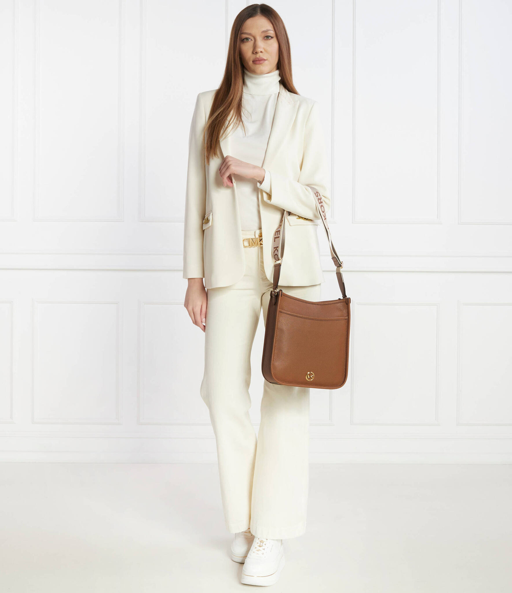 Кожаная сумка через плечо Michael Kors - коричневый(30R4G99M7L)