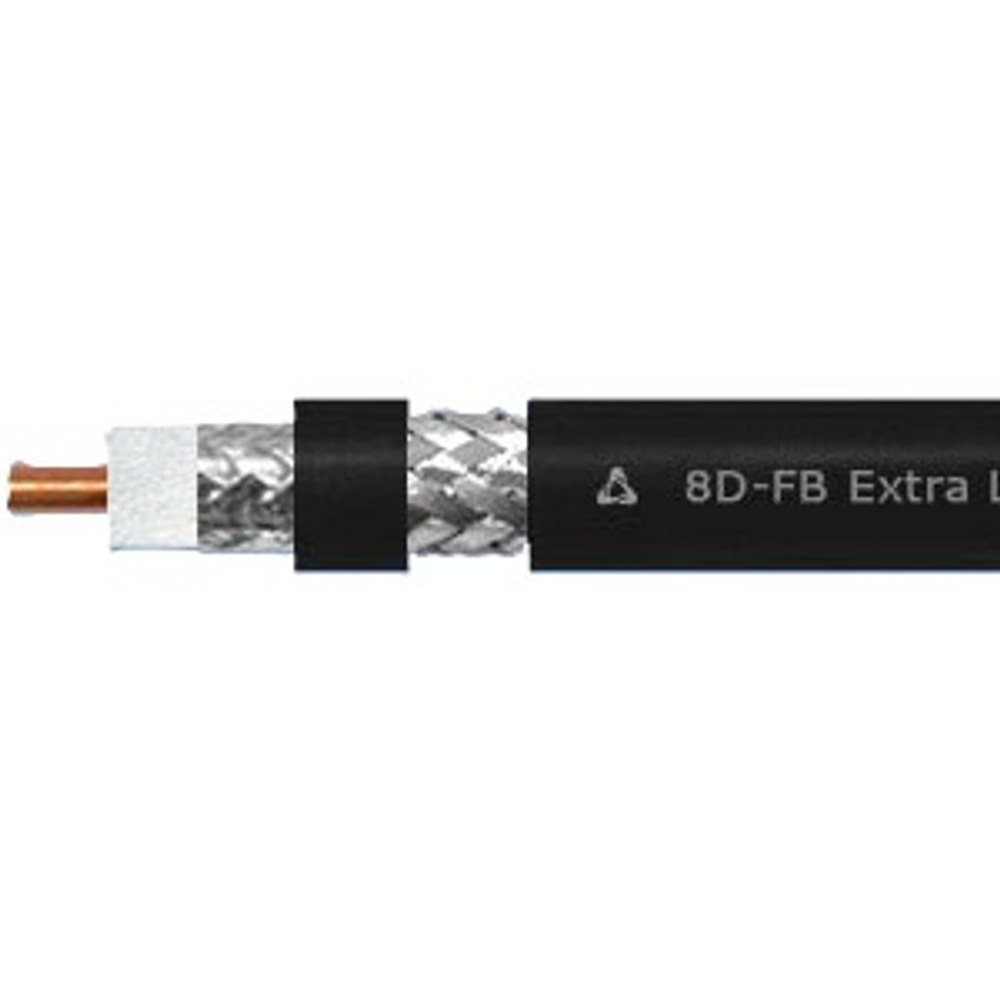 Коаксиальный кабель Scalar 8D-FB PVC (black)