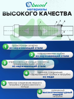 Виброгаситель BC-VE-6 3/4 под пайку для компрессора холодильного оборудования