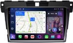 Магнитола для Mazda CX-7 2006-2012 - FarCar BM097M-2K монитор 9.5" 2K QLED на Android 14, Быстрая, CarPlay, 4G SIM-слот