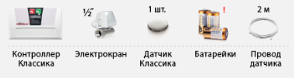 Набор «100 Аквасторож Классика»