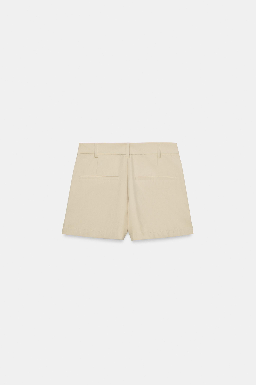 ШОРТЫ СО СКЛАДКАМИ И ПУГОВИЦАМИ — ZARA