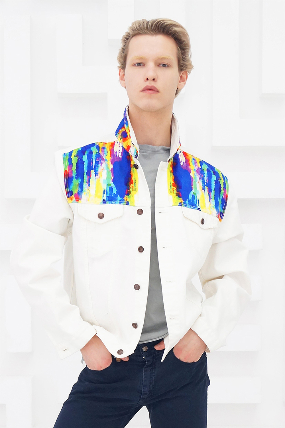 LIGVIANNI Джинсовая куртка Denim Jacket Canvas