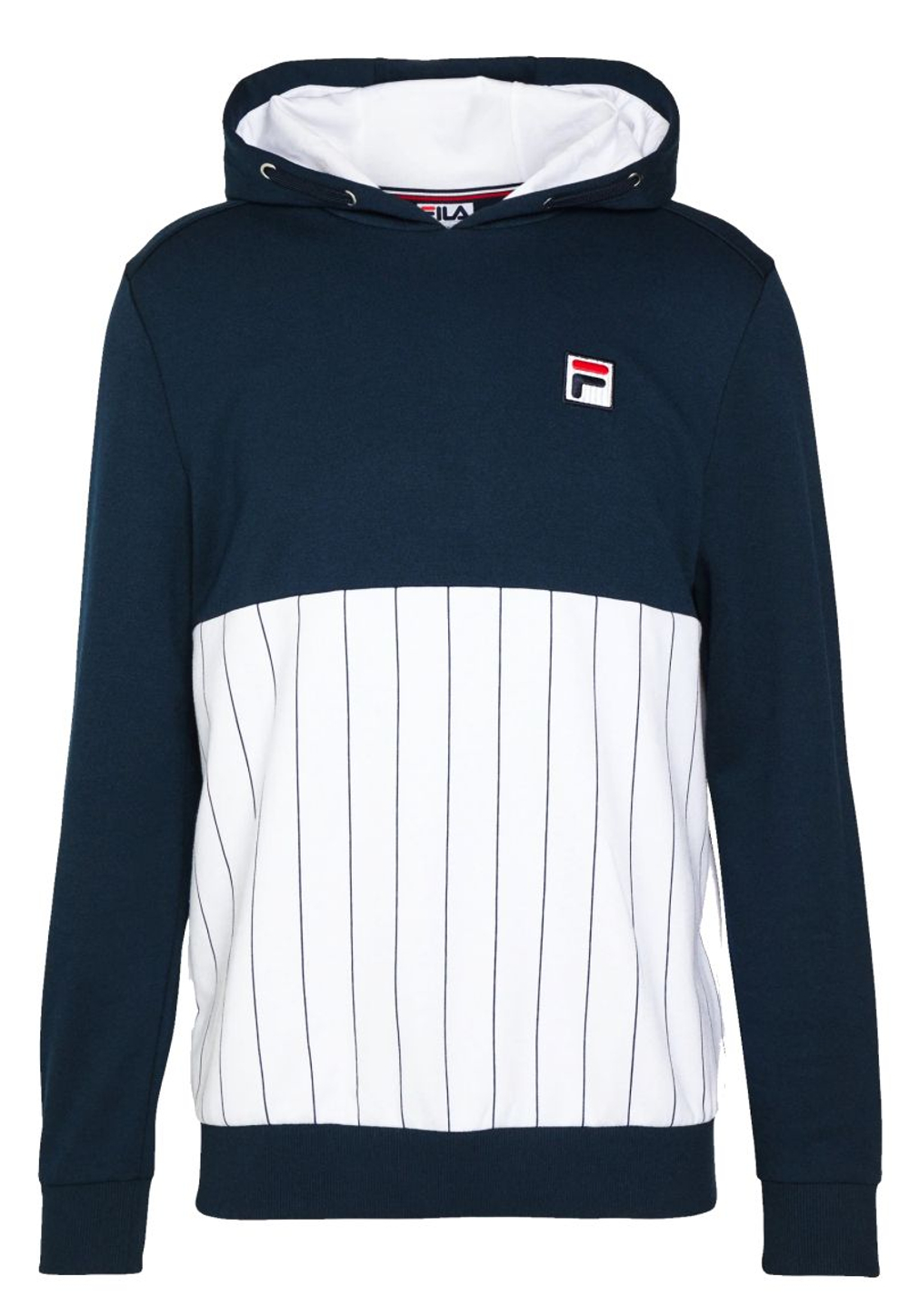 Мужская теннисная толстовка Fila Hoody Misha — peacoat blue/white
