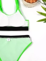 Купальник раздельный спортивный с топом Adidas