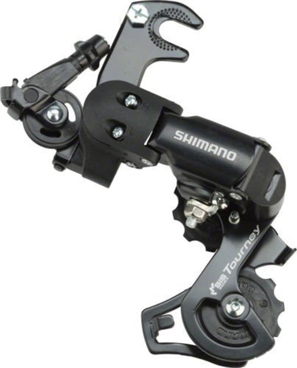 Переключатель задний Shimano Tourney, FT35, супер короткая лапка, для 1x6/7ск., крепление на ось