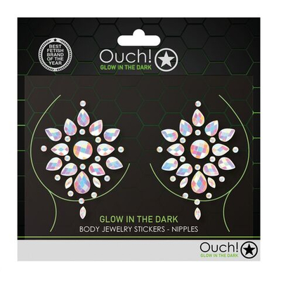 Декоративное украшение на соски на клеевой основе Body Jewelry Stickers (Цвет: не задано)