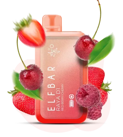 ELF BAR RAYA D1 - Red Berry Cherry (5% nic)