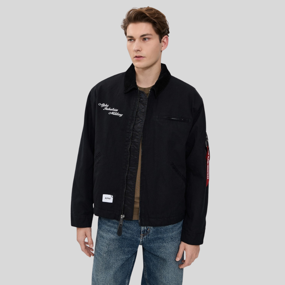 Куртка Alpha Industries Uniform Detroit Jacket Black (Чёрный)