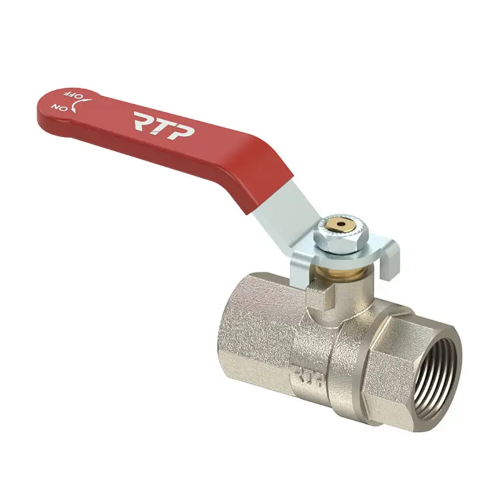Кран шар латунный 3/4" вн/вн PN25 ручка рычаг (25352) Кран шар латунный 3/4" вн/вн PN25 ручка рычаг (25352)