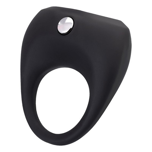 Черное эрекционное виброкольцо 2,7см Erotist Toys Cock Ring Cosm