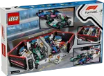 Конструктор LEGO City 60444 Гараж F1 для Mercedes-AMG и Alpine