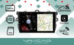 Магнитола для Toyota Corolla E150 2007-2013 (маленькая рамка) - Vaycar VA77-0063 на Android 13, Быстрая, 4G SIM-слот