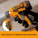 Фен аккумуляторный INGCO HGLI20065 INDUSTRIAL 20 В