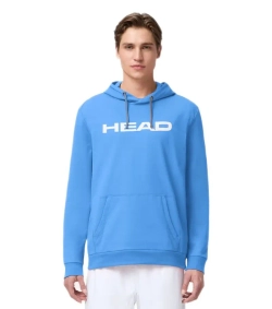 Мужская теннисная кофта Head Club Original Hoodie - airforce blue