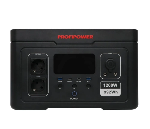 Портативная аккумуляторная электростанция Profipower ПЭ-1200PRO, 1200Вт