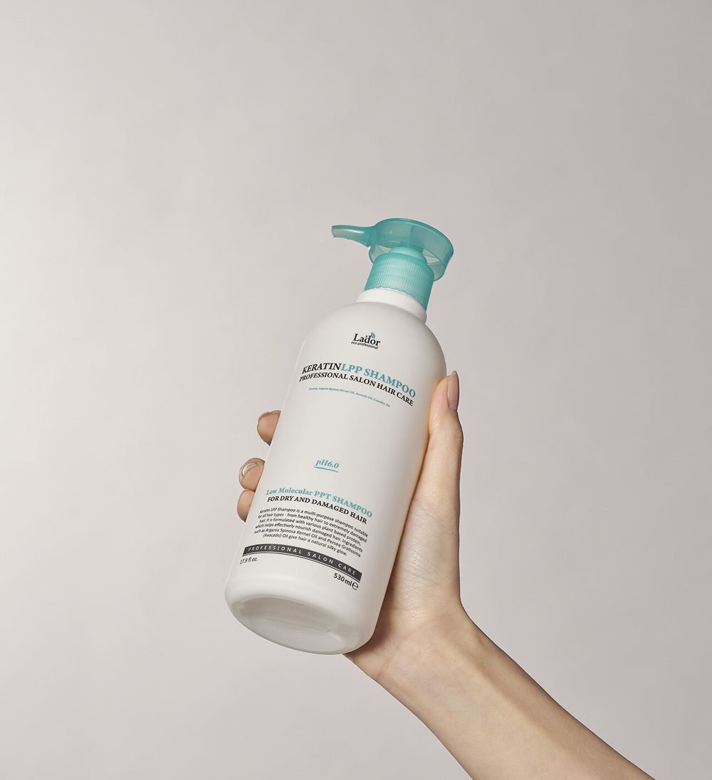 Беcсульфатный протеиновый шампунь Lador Keratin LPP Shampoo
