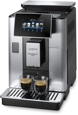 Кофемашина Delonghi Primadonna Soul ECAM610.75.MB 1450Вт черный/серебристый