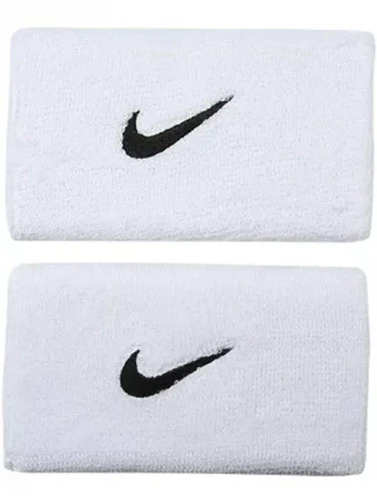 Напульсник теннисный Nike Swoosh Double-Wide Wristbands