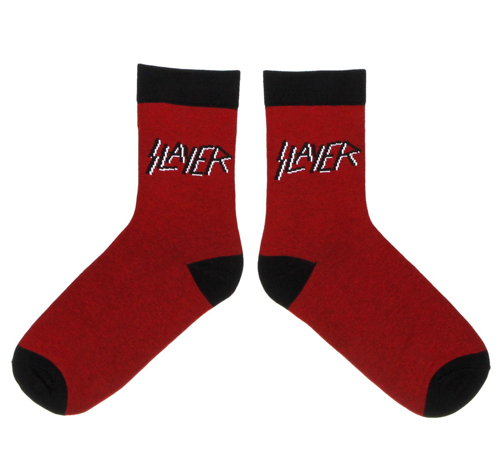 Носки Slayer красные (1100)