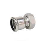 Муфта сталь нерж AISI 316L Дн 18х1/2" Ру16 пресс/нак/гайка Inoxpres RM 183018012