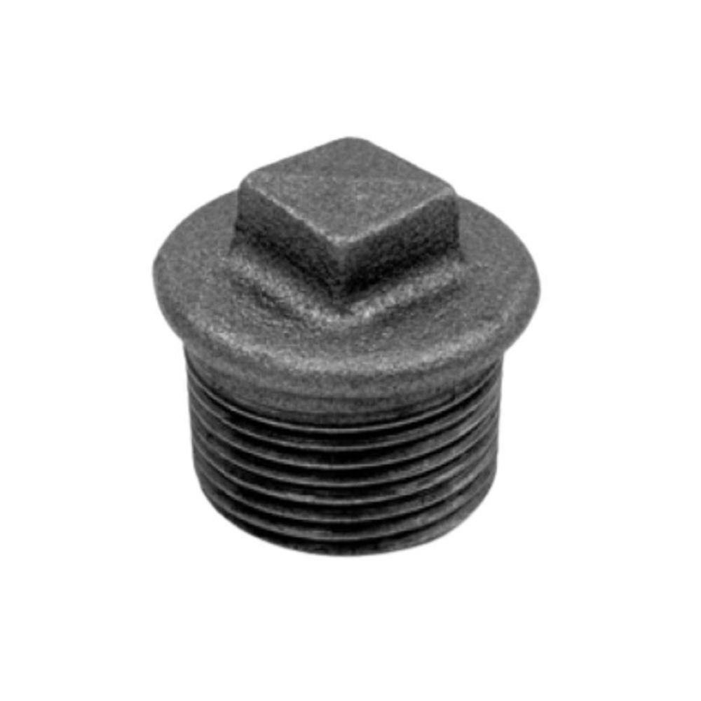 Заглушка чугунная DN15 PN16 штуцерная Fittex Plus