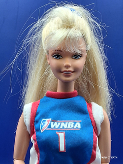 Кукла Барби винтаж для реставрации WNBA Basketball Barbie 1998 г 034214