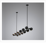 Avion chandelier  by Jonathan Browning 1