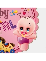 Подвеска на стену "Baby Girl" 28,5х24,5 см