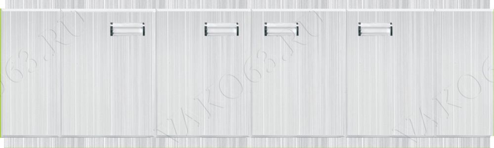 Экран Vako МДФ 1,5 м-Т титан белый